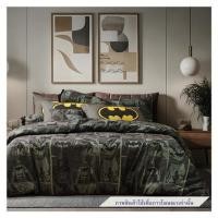 ราคา ชุดผ้าปูที่นอน 6 ฟุต (จำนวน 5 ชิ้น) PREMIER SATIN BATMAN FJ005 (1283028)