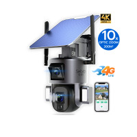ราคา กล้องวงจรปิดโซล่าเซลล์ SebO Eizen 4K DUO 10X OPTIC ZOOM 4G. (ใช้ภายนอก) (888115700083)
