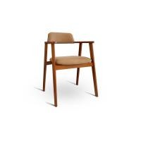 ราคา เก้าอี้ทานข้าว ARTIWOOD รุ่น CM02 ไม้สักแท้ เบาะหนังพรีเมียม (888211500007)