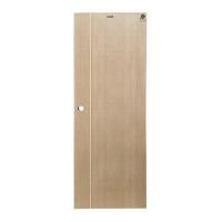 ราคา ประตูห้องน้ำ UPVC AZLE WB1 70X200 ซม. สีน้ำตาล เจาะลูกบิด (1259826)