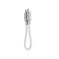 ราคา สายชาร์จเร็ว CUKTECH รุ่น CTC615S 6A 240W USB-C ยาว 15 ซม. สีขาว (รองรับการชาร์จ PD3.1) (888143500098)
