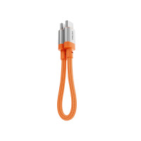 ราคา สายชาร์จเร็ว CUKTECH รุ่น CTC615S 6A 240W USB-C ยาว 15 ซม. สีส้ม (รองรับการชาร์จ PD3.1) (888143500100)