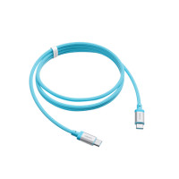 ราคา สายชาร์จเร็ว CUKTECH รุ่น CTC615W 6A 240W USB-C ยาว 1.5 ม. สีฟ้า (รองรับการชาร์จ PD3.1) (888143500103)