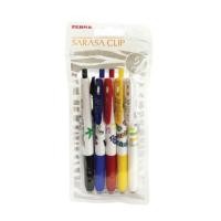 ราคา ปากกาเจล ZEBRA SARASA CLIP 0.5 HIRAGANA แพ็ค 5 ด้าม (888199200001)