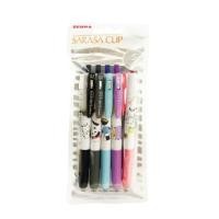 ราคา ปากกาเจล ZEBRA SARASA CLIP 0.5 KAWAII ANIMAL แพ็ค 5 ด้าม (888199200002)