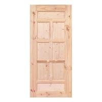 ราคา ประตูไม้สนนิวซีแลนด์ ไม่เจาะลูกบิด MODERN DOORS CE-07 ลวดลาย 100X200 ซม. สีธรรมชาติ (1281996)