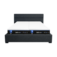 ราคา เตียงปรับระดับไฟฟ้า 6 ฟุต LUNIO SMART RISE 3ฟุต 2ชิ้น และ ขอบเตียง 6 ฟุต มาพร้อมกับที่นอนยางพารา 3 ฟุต 2 ชิ้น LUNIO GEN 4 (888170800417)