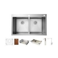 ราคา ซิงค์ฝัง 2หลุม HAFELE MARIA 495.39.606 สีเงิน (1182635)