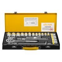 ราคา ชุดบ็อกซ์ DELTON รุ่น DKT-24PCS 1/2 นิ้ว แพ็ก 24 ชิ้น (888204600139)