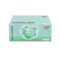 ราคา Hofcare หน้ากากอนามัย 3 ชั้น สีเขียว บรรจุ 50 ชิ้น (888134800451)