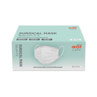 ราคา Hofcare หน้ากากอนามัย 3 ชั้น สีขาว บรรจุ 50 ชิ้น (888134800449)