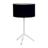 ราคา โคมไฟตั้งโต๊ะ YFACTORY รุ่น LT000068 ขนาด 30X30XH54 ซม. สีขาวมุก/โป๊ะโคมสีดำ (888146200046)