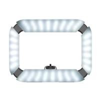 ราคา ไฟวงแหวน ULANZI U200 ขนาดพกพา สีดำ พร้อมด้ามจับมือถือไฟในตัว (888208800252)