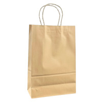 ราคา ถุงกระดาษคราฟท์ SCP PACKING เบอร์ 4 ขนาด 8 X 4 X 12 นิ้ว (1 แพ็ค 50 ใบ) (888214100008)