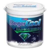 ราคา สีน้ำทาภายใน ชนิดด้าน BEGER COOL DIAMOND SHIELD 7 BASE D 9 ลิตร (1012494)