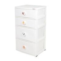 ราคา ตู้ลิ้นชัก 4 ชั้น STACKO C12 56X45X105 ซม. ANIMAL สีขาว (1172377)