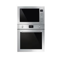 ราคา ไมโครเวฟฝัง+เตาอบฝัง SMEG FMI425X+SF6400TVX (1292417)