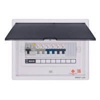 ราคา ชุดตู้คอนซูมเมอร์ 6 ช่อง เบรคเกอร์ กันดูด 50 แอมป์ เซฟ-ที-คัท สมาร์ท รุ่น F2 (888191100037)