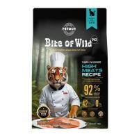 ราคา อาหารแมวผสมฟรีซดราย BITE OF WILD สูตร P42 HOLISTIC GRAIN FREE รสไก่และปลาทะเลน้ำลึก 1 กก. (888192500001)