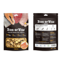 ราคา ขนมฟรีซดราย BITE OF WILD รสปลาแซลมอน ขนาด 40 กรัม (888192500008)