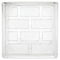 ราคา อิฐแก้ว 19x19x8 ซม. JING HUA บริค เจม สีใส (1304102)