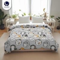 ราคา ผ้าห่มนวม 150×200 ซม. CHARM ลาย LAZY CAT คอลเลคชั่น DREAMY (888127600058)