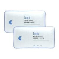 ราคา หมอนเมมโมรี่โฟม [แพคคู่] LUNIO MOON SERIES BREEZE PILLOW (888170800428)