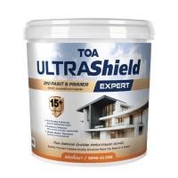 ราคา สีน้ำทาภายใน-ภายนอก ชนิดกึ่งเงา TOA ULTRASHIELD EXPERT US100 สีขาว 9 ลิตร (1306330)