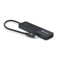 ราคา อุปกรณ์เชื่อมต่อ ยูเอสบี-ซี มีเดีย ฮับ MAZER M-UC2MULTI7000-BK HUB 4-IN-1 USB-C TO USB3.0 (888144500293)