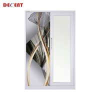 ราคา ตู้เสื้อผ้าเหล็ก บานเปิด 2 ประตู DECENT ลาย MITEE 120ซม. (888184000008)