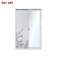 ราคา ตู้เสื้อผ้าเหล็ก บานเลื่อน 2 ประตู DECENT ลาย ใบเฟิร์น 120ซม. (888184000012)