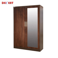 ราคา ตู้เสื้อผ้าเหล็ก บานเปิด 2 ประตู DECENT ลาย โอ๊ค 120ซม. (888184000015)