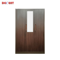 ราคา ตู้เสื้อผ้าเหล็ก บานเปิด 3 ประตู DECENT ลาย โอ๊ค123 120ซม. (888184000022)