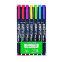 ราคา ปากกาไฮไลท์ 2 หัว ZEBRA OPTEX CARE 7C แพ็ค 7 สี (888199200028)