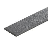 ราคา ไม้ระแนง SHERA ลายเสี้ยน ขอบวี หน้า 3 นิ้ว 0.8X7.5X300 ซม. สีมิดไนท์เกรย์ (1228117)