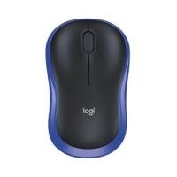 ราคา เมาส์ไร้สาย LOGITECH M185 สีดำ/ฟ้า (1247535)