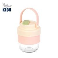 ราคา แก้วน้ำพร้อมฝา 350 มล. KECH CUTE สีชมพู (1304364)