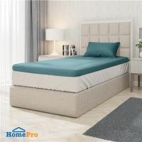 ราคา ชุดผ้าปูที่นอน TOPPER 3.5 ฟุต 2 ชิ้น HOME LIVING STYLE TWIN สีเขียว (1172873)