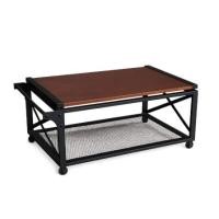 ราคา โต๊ะกลาง THE WILD FURNITURE รุ่น CLOVES 90 ซม. สีไม้ประดู่/ดำ (888184800015)