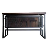 ราคา ชุดโต๊ะบาร์ 3 ที่นั่ง THE WILD FURNITURE รุ่น DARCI 180 ซม. สีไม้โอ๊ค/ดำ (888184800022)