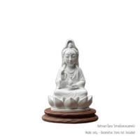 ราคา เจ้าแม่กวนอิมจิ๋ว KAF AT-07 รุ่นเมตตาธารา สูง 5 ซม. ขาวศานติ (888211600159)