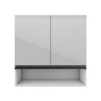 ราคา ตู้แขวนบานเปิดคู่ STARMARK BLANCE W8080MA GWH V1 สีขาว (1236863)