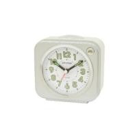 ราคา นาฬิกาตั้งโต๊ะพลาสติก RHYTHM CRA855NR19 3.5X3.5 นิ้ว สีขาว (1235676)