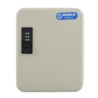 ราคา กล่องเก็บกุญแจนิรภัย WORLDSAFES KC-20 สีครีม (1145235)