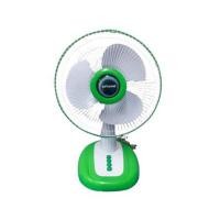 ราคา พัดลมตั้งโต๊ะ 12 นิ้ว SKYWING S188 สีเขียว ใบขาว (1306110)
