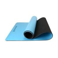 ราคา เสื่อโยคะ GRANDE PU TPE สีฟ้า/ดำ (1302286)