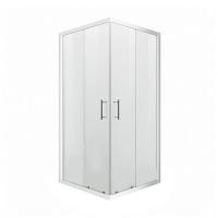 ราคา ฉากกั้นอาบน้ำ CRISTINA SQUARE90-Silver 90x90x190 ซม. (1308093)