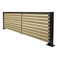 ราคา รั้วบังตาโปร่ง SUNSHIELD S130 SET A 1.0x3.0 ม. สีโอ๊ค (1297114)