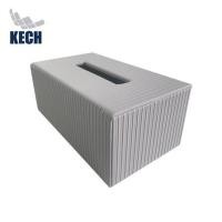 ราคา กล่องทิชชู่แผ่น PVC KECH ARRAY สีเทา (1305785)