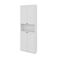 ราคา ตู้สูง บานผสม SB FURNITURE TRIXX 19247533 80 ซม. สีขาว (1307445)